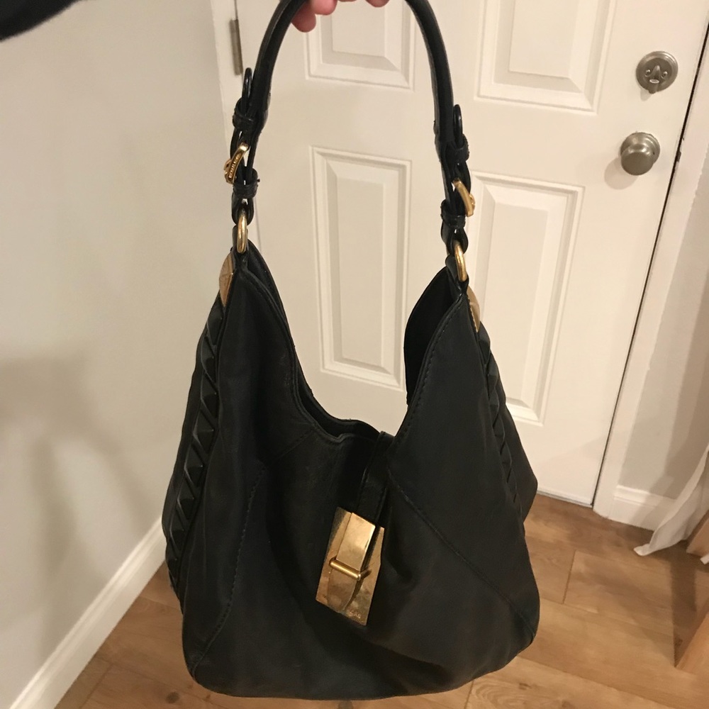 Michael Kors slouch black purse